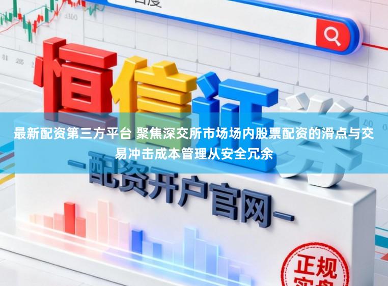 最新配资第三方平台 聚焦深交所市场场内股票配资的滑点与交易冲击成本管理从安全冗余